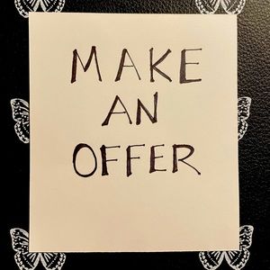 All reasonable offers accepted!